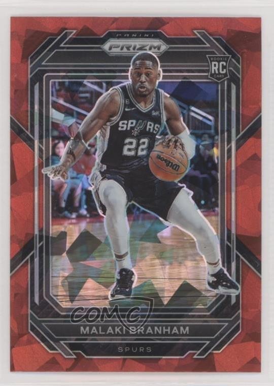 2022-23 Panini Prizm Red Ice Prizm Malaki Branham #230 19yg