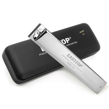 EASTTOP Tremolo Harmonica Key of C 24Holes Professional Musical Instrument Gift