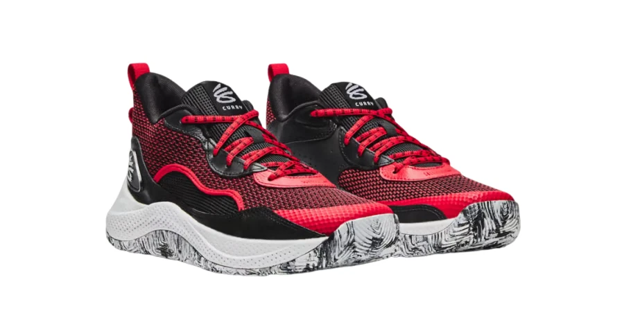 Under Armour Shoes Mens Size 7 Steph Curry 3Zer0 24 Red Basketball Sneakers Under Armour UA SC 3Zero III Shoes Mens Sz 9 Red Steph Curry  main image 4