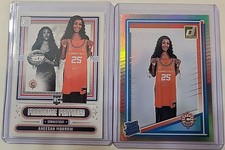 2025 Donruss WNBA Aneesha Morrow Rookie 2 Card Lot. Connecticut