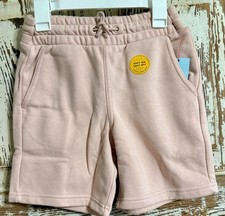 Girl's Cat  Jack Fleece Shorts - Blush - Size Small 6/7 
