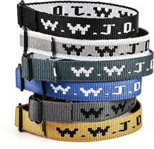 Bracelet Pack for Women and Men Christian Jesus Bracelets Adjustable WWJD Brack
