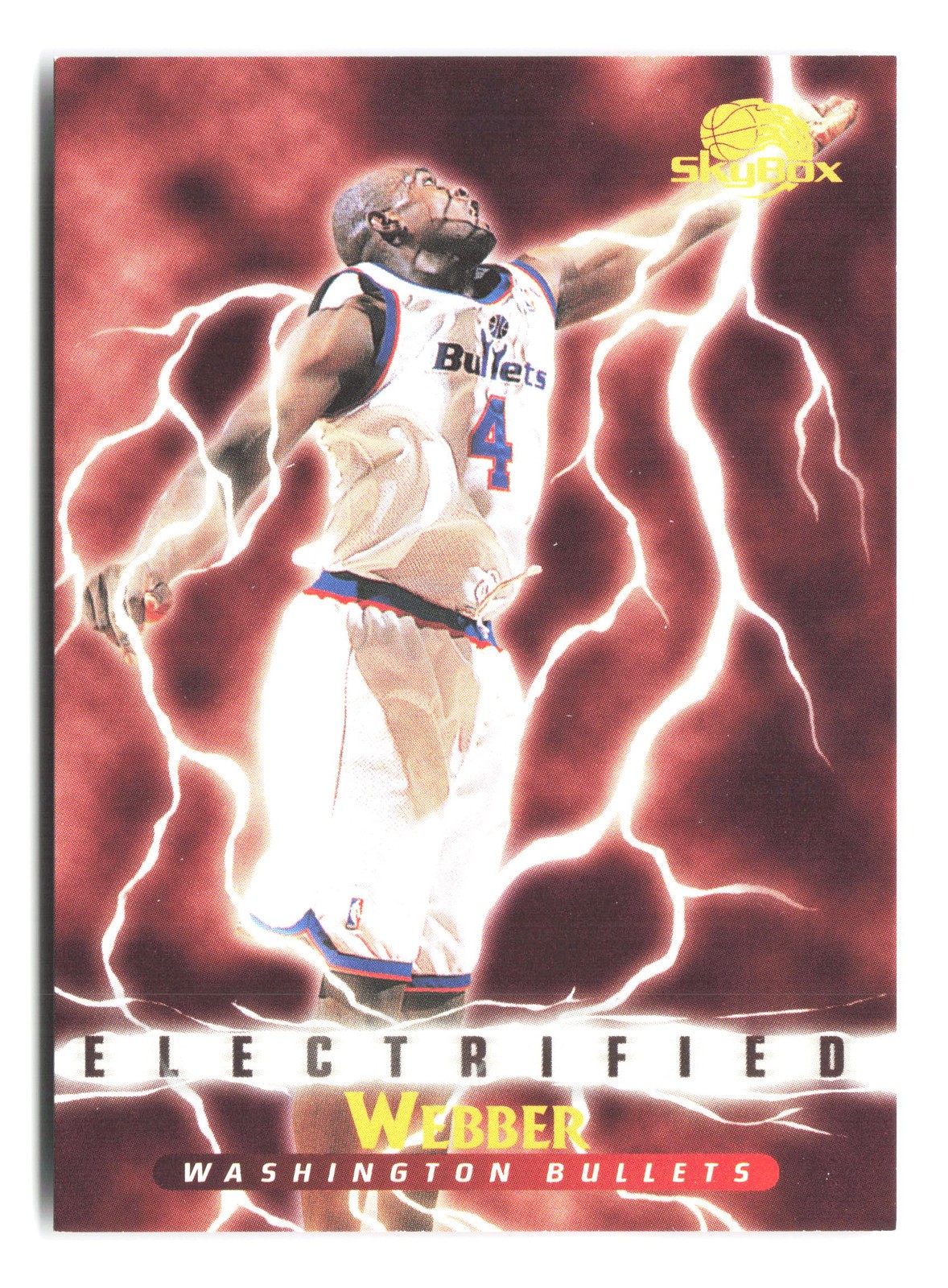 1995-96 SkyBox Premium #298 Chris Webber