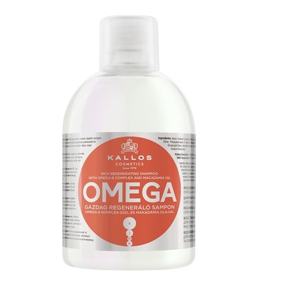 5998889511586 Kallos KJMN Omega Rich Regenerating Shampoo regenerujący szampon d