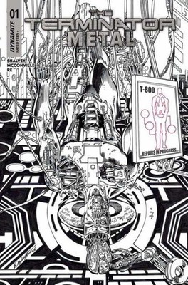Terminator Metal #1 Cvr M [1:5] Bob Layton B&W FOC Bonus (10/22/25)