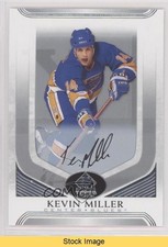 2020 Upper Deck SP Signature Edition Legends Silver Script Kevin Miller READ kr0