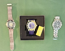 Invicta Men's Wristwatch Lot of 3 Mechanical and Quartz