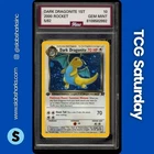 2000 POKEMON TEAM ROCKET FIRST EDITION #5/82 DARK DRAGONITE HOLO