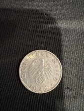 1940 B Germany Third Reich 50 Reichspfennig