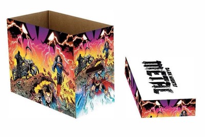 DARK KNIGHTS   GRAPHIC Comic Short Box Storage 15''x8''x12'' DC Comics BATMAN
