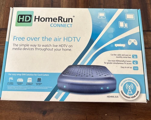 SiliconDust HDHomerun Connect (HDHR4-2US) Dual-Tuner TV Tuner Sealed