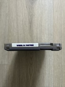 Wheel of Fortune Featuring Vanna White (Nintendo NES) Authentic, Cleaned/Tested