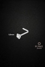 Piercing L Shape - Acciao Inossidabile