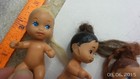 3 VTG Barbie Mattel  Baby Krissy Infant Dolls W/ Rooted Hair red, BLONDE,  brown — photo 5