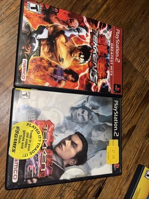 PS2 Tekken 5 & Tag Tournament - Sony PlayStation 2 - Game cases - 1 Manual