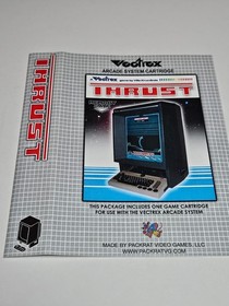 Thrust for Vectrex Complete Boxed Game by Ville Krumlinde