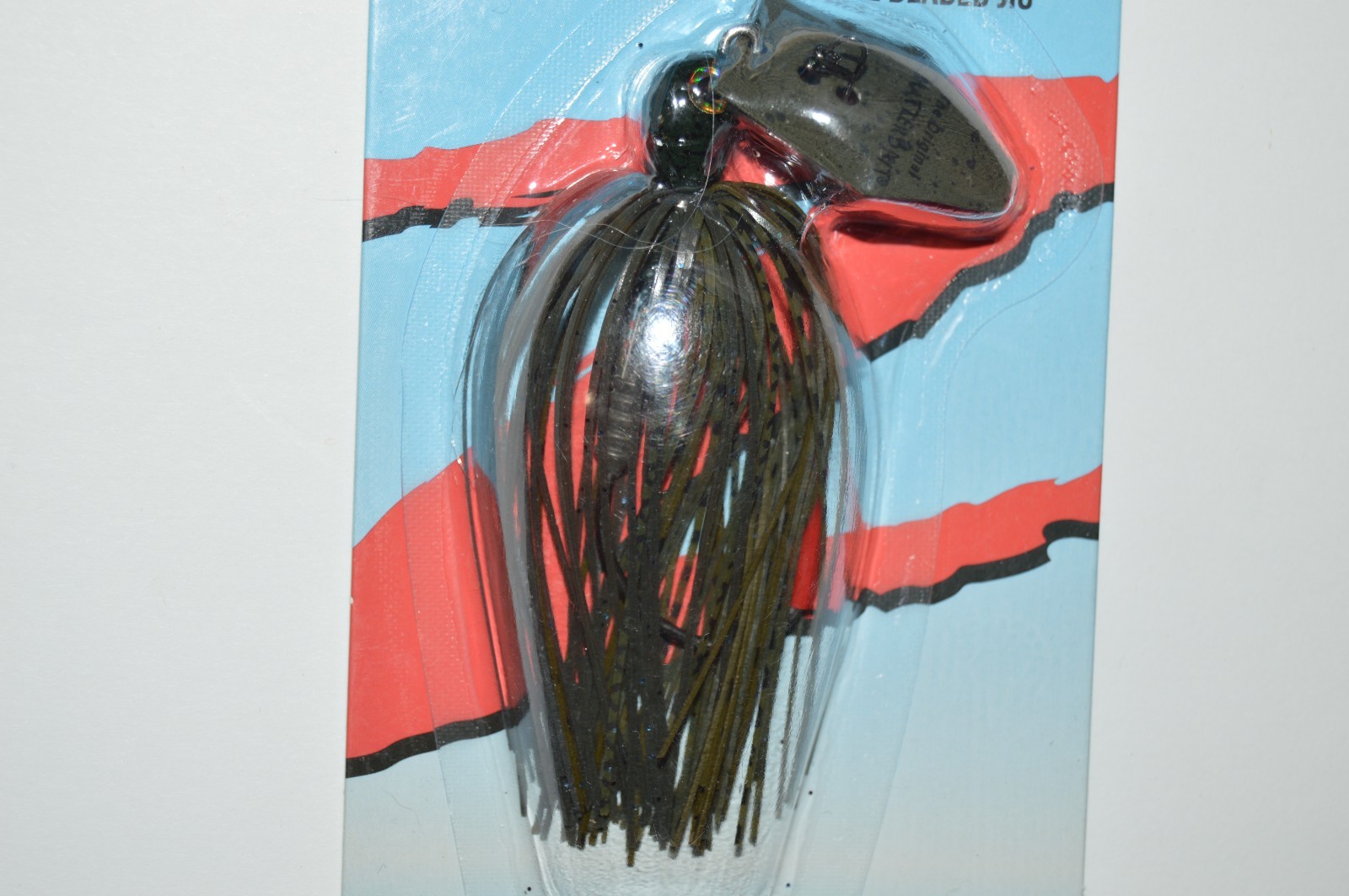 zman z-man tungsten chatterbait elite EVO 1/2oz bass bladed jig green pumpkin - Image 2