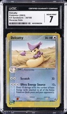 2003 POKEMON EX SANDSTORM #34 DELCATTY CGC 7 on eBay