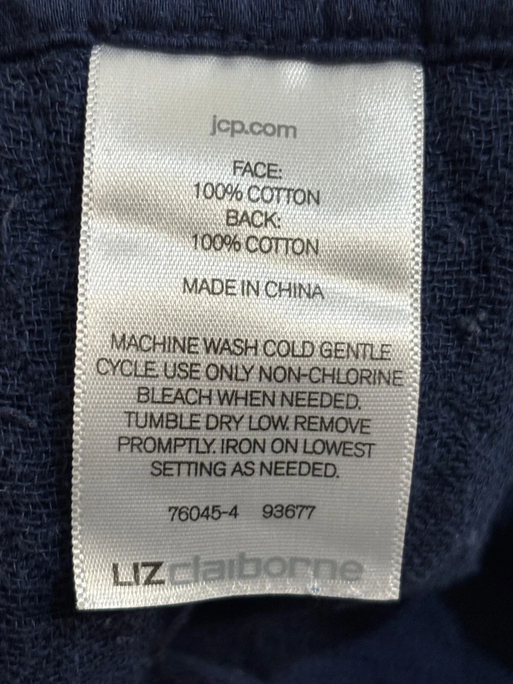 Almohada vintage JC Penney Matelasse King simulada patrón de diamantes azul marino Foto 3 de 4