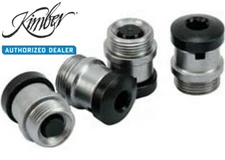 Kimber 1911 Black Hex Head Grip Screws & Bushings   4100095