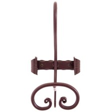 Attaccapanni Forgiato in ferro battuto ad 1 posto colore ruggine arredo casa