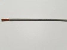 WHITE GXL 12 AWG AUTOMOTIVE WIRE WITH LEGEND PRINT HIGH TEMP  COPPER USA 25'