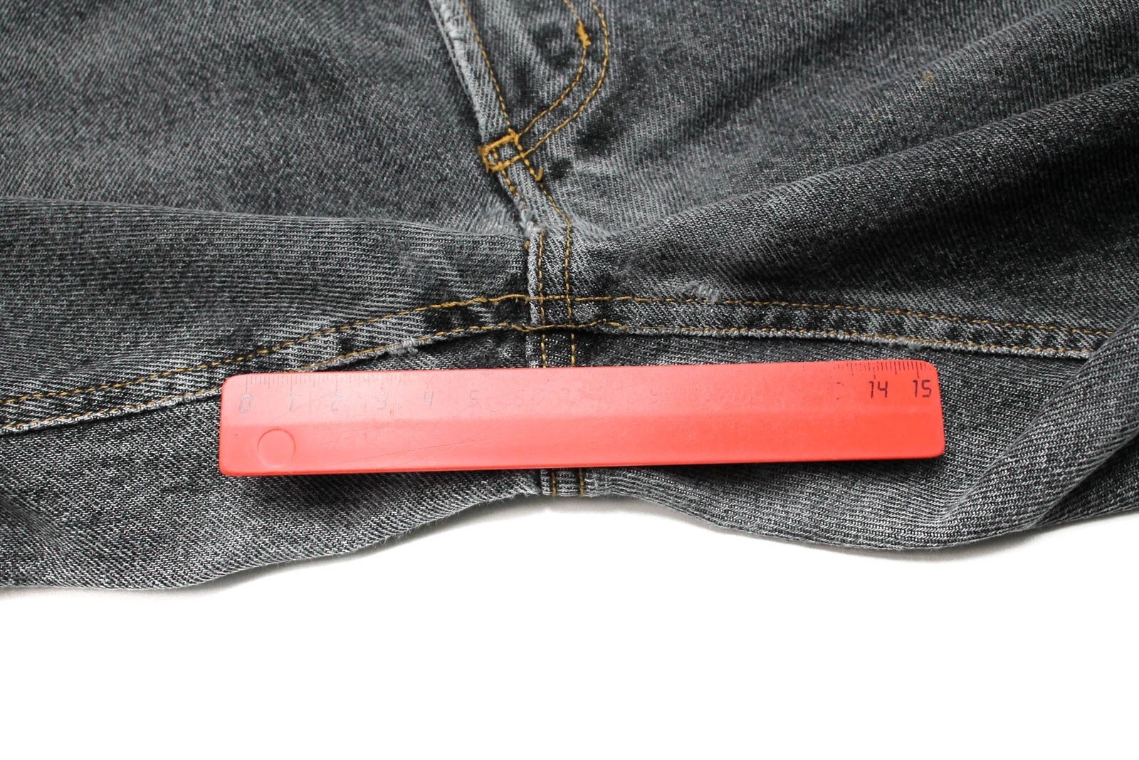 VALENTINO Jeans Men's W34 Straight Leg Whiskers High Rise Zip Fly thumbnail 10