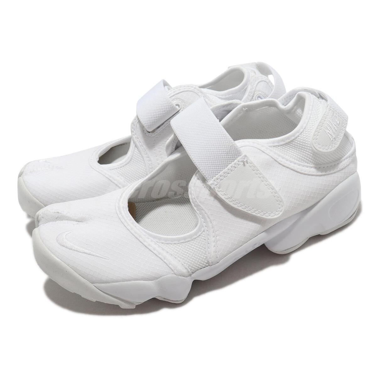 Nike Wmns Air Rift Breathe White Platinum Women Strap Casual Nike Wmns Air Rift Breathe White Platinum Women Strap Casual