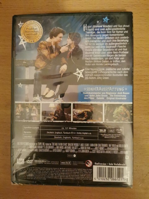 Thumbnail - Das Schicksal Ist Ein Mieser Verräter Von John Green (2015, Dvd Video)