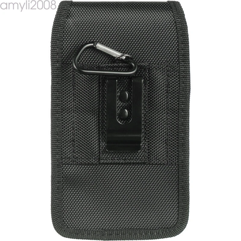 Coldre vertical para celular clipe de cinto bolsa capa para iPhone 12/13 Pro Max - Imagem 2 de 4