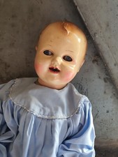 11I1 ANCIENNE POUPEE GEGE 6 PLASTIQUE CELLULOID RHODOID JOUET ANCIEN FILLE