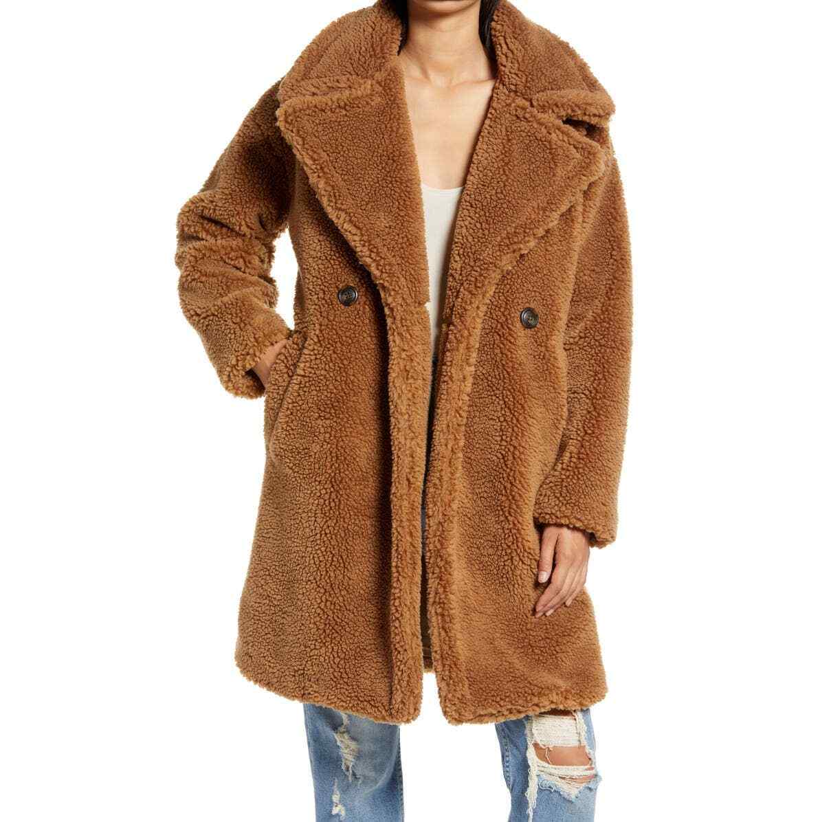 Vero Moda Lynne Teddy Coat L Double 