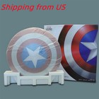 IN US ! 1:1 Marvel Legends Captain America 75th Anniversary Metal Shield Boxed