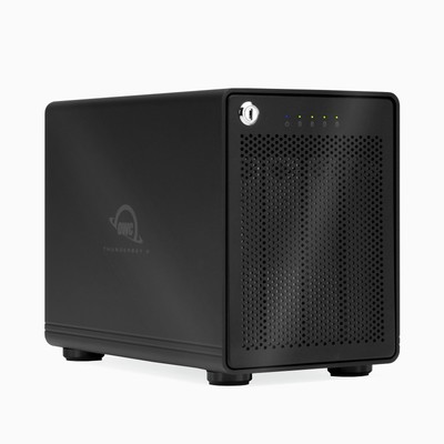 OWC 64TB ThunderBay RAID 4 Four-Drive Enterprise HDD External Storage Solution w