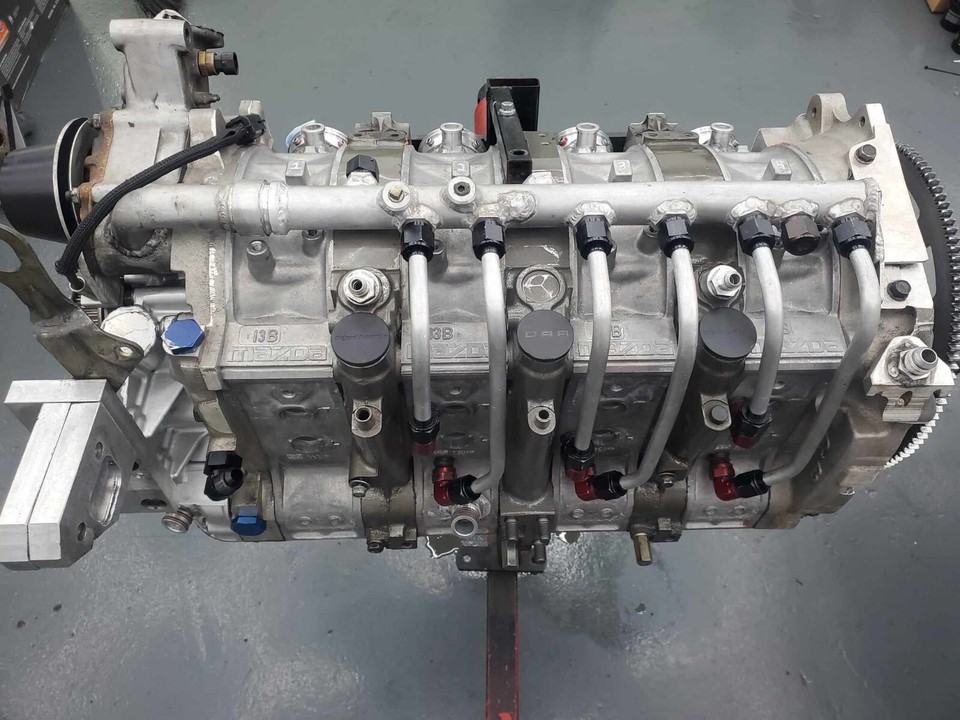Mazda 4 rotor 26B Engine 13b Rx7 RX8 Rotary Fc3s Fd3s Fb3s 787b Race ...