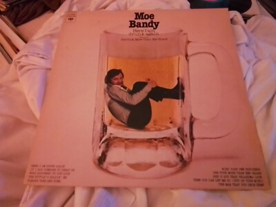 Moe Bandy - Here I Am Drunk Again-12'' Vinyl LP- PC34285 US Imp - 1976 NM
