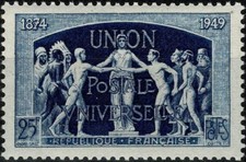 FRANCE 1949 75e ANNIVERSAIRE de L'UPU YT n° 852   neuf ★★  luxe / MNH (A)