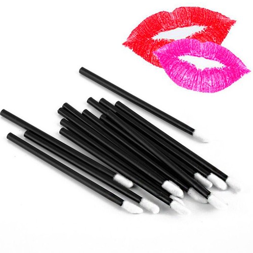 100pcs Disposable Lip Brush Gloss Wands Applicator Lipstick Makeup Tool Cosmetic - Bild 5 von 8