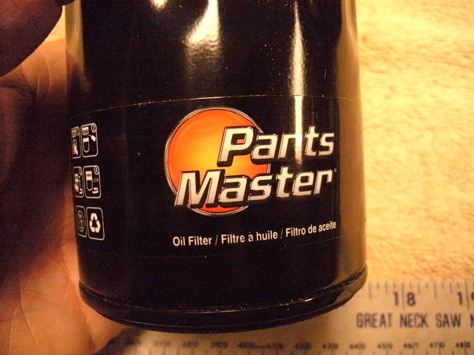 Parts Master Engine Oil Filter 61348 Interchange Part Number 51348