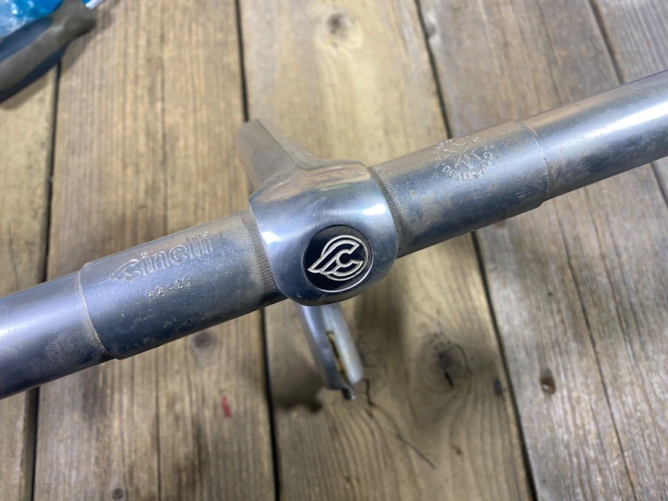 Manillar Cinelli Barras Cinelli Qill Vástago Cuña 66-42 420mm Pluma 115mm Foto 2 de 4