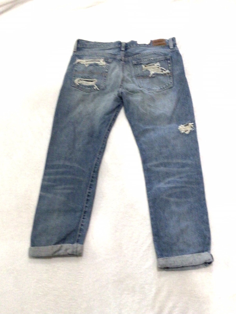 Ralph Lauren Denim & Supply Womans Destroyed Ripped