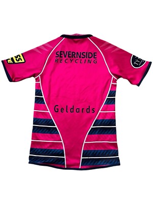 Cardiff Blues Rugby Jersey Pink Canterbury Away Shirt 2008/09