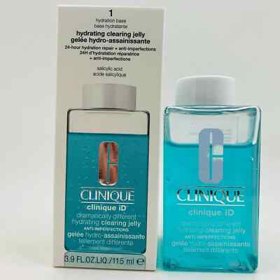 CLINIQUE iD DRAMATICALLY DIFFERENT  HYDRATING CLEARING JELLY - 3.9oz -NIB 