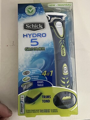 Schick Hydro 5 Styling Razor with Body Groomer + Beard Trimmer 1/2 Gross Lot 72x