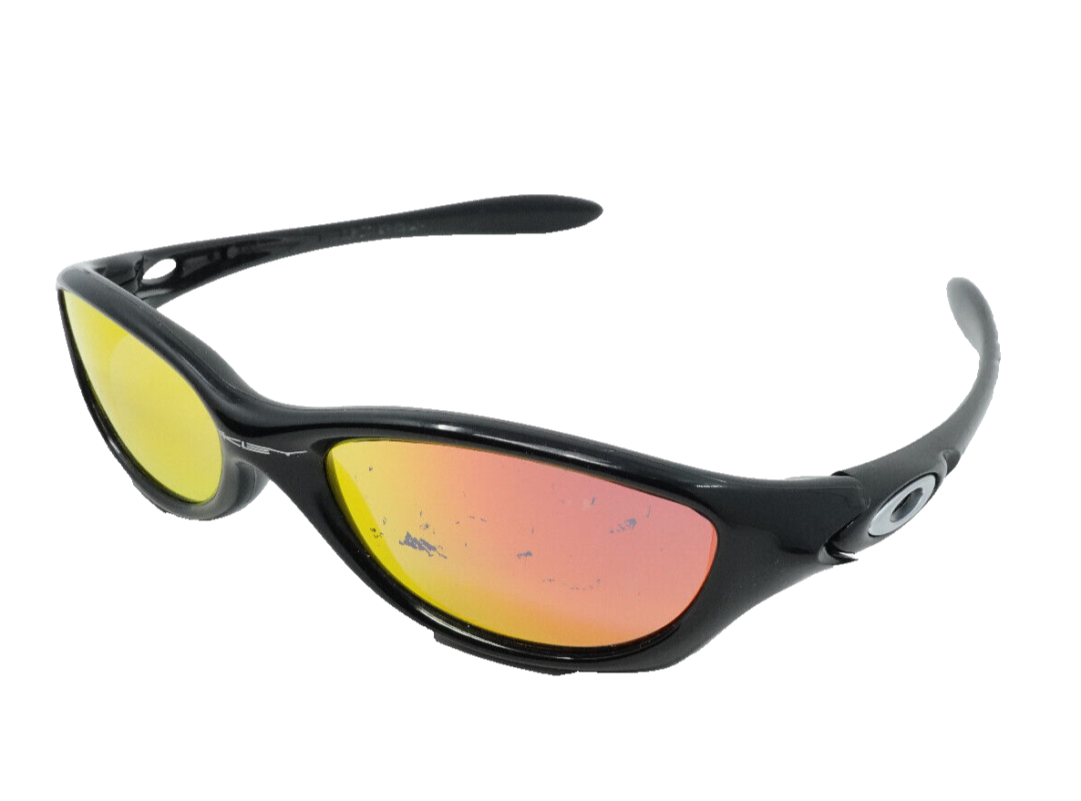 NICE Oakley XX Twenty Sunglasses•Black w/Yellow Iridium•Polarized