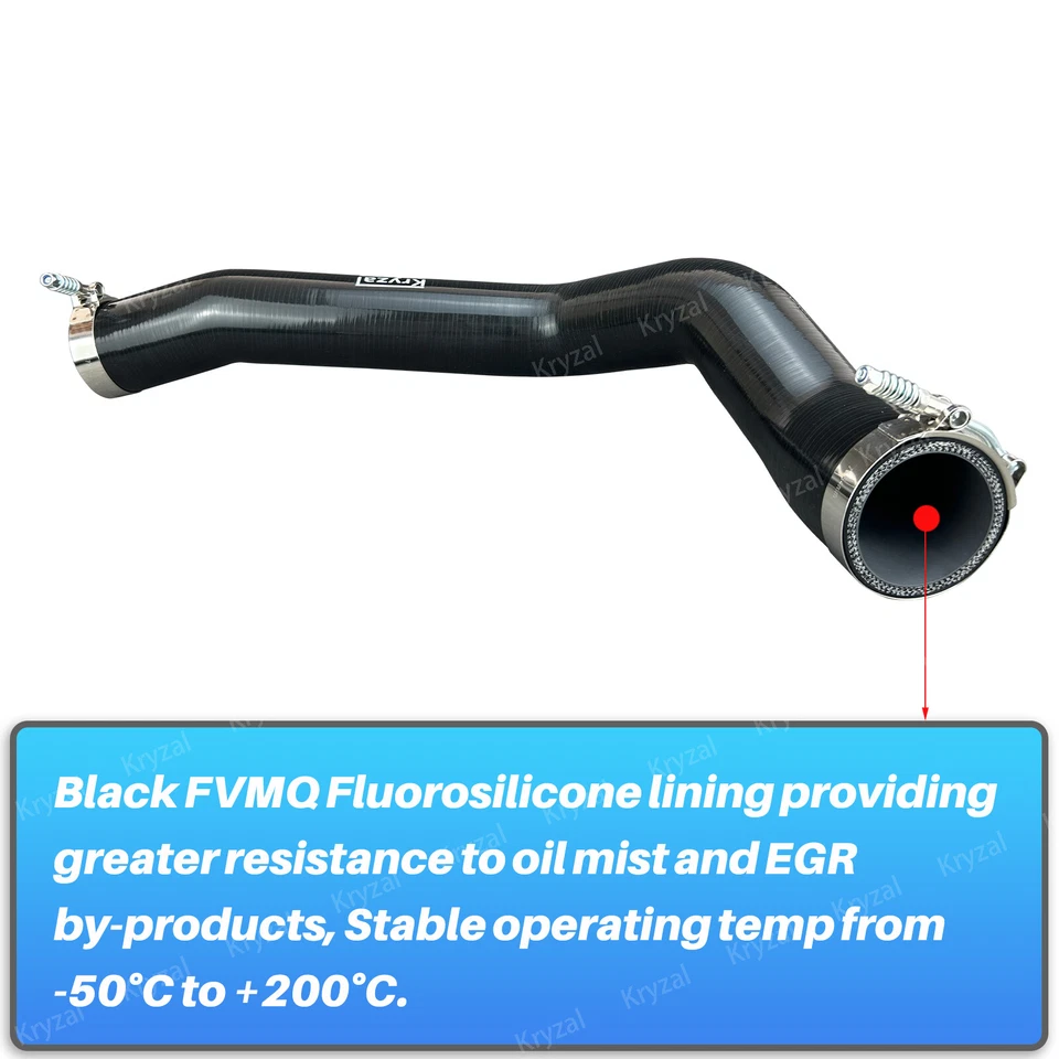 Intercooler Hose Turbo Pipe Kit for Mitsubishi Pajero NS-NT-NW-NX 2006-2022 3.2L - image 3 of 4