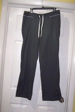 Danskin Now Classic Women's Gray 30" Inseam Athletic Pants Pull On SZ LG