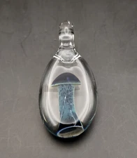 Glass Mushroom Pendant - Made by Subconscious Design - USA