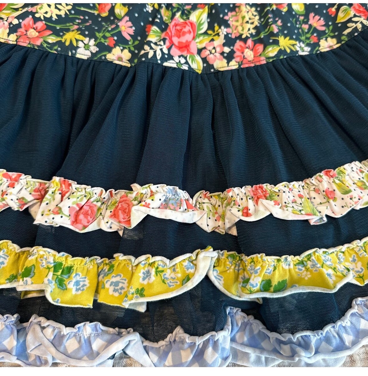 ROBE MATILDA JANE taille 8 beignet heureux et gratuit '435' - bleu