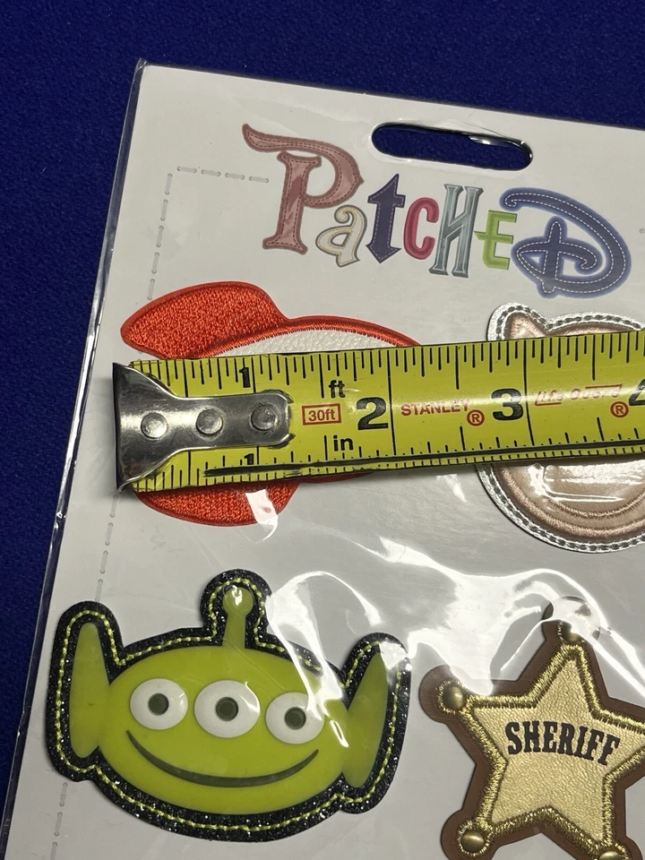 Disney Parks Patched TOY STORY PIZZA PLANET Adhesive Patch Set - NEW HTF - Image 2 of 4